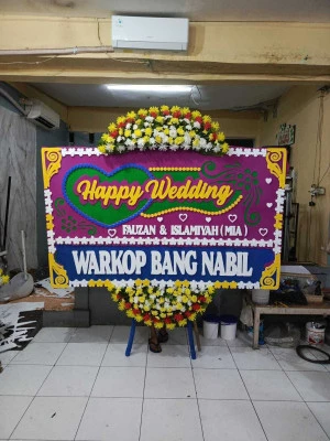 Papan Bunga di Tempat Pernikahan Jakarta