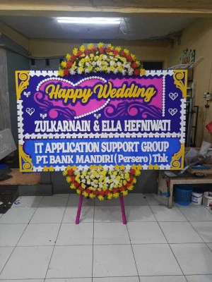 Papan Bunga di Tempat Pernikahan Jakarta
